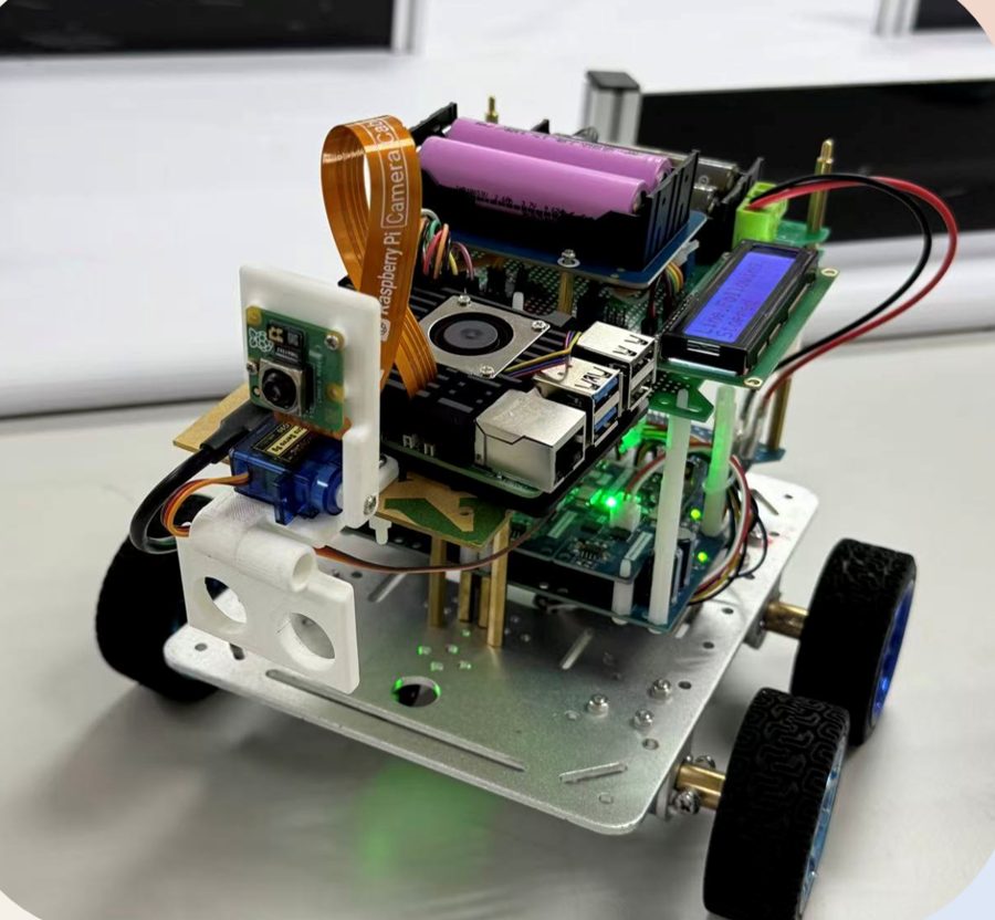 Raspberry Pi vision-guided robot car