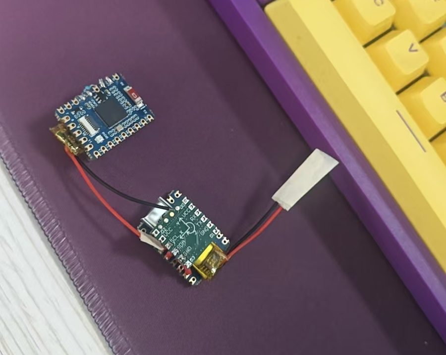 Wireless IMU attitude sensor module